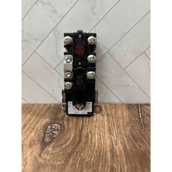 Electric Water Heater Control Upper Thermostat with limit, 90-150 Degrees, Bulk Packed, Therm-O-Disc, Mfr#: 59T/66T